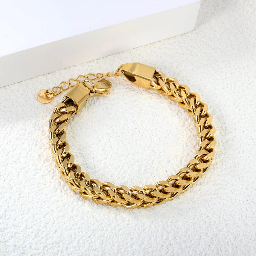 Fashion Chain / Bracelet — Gold Tone 3