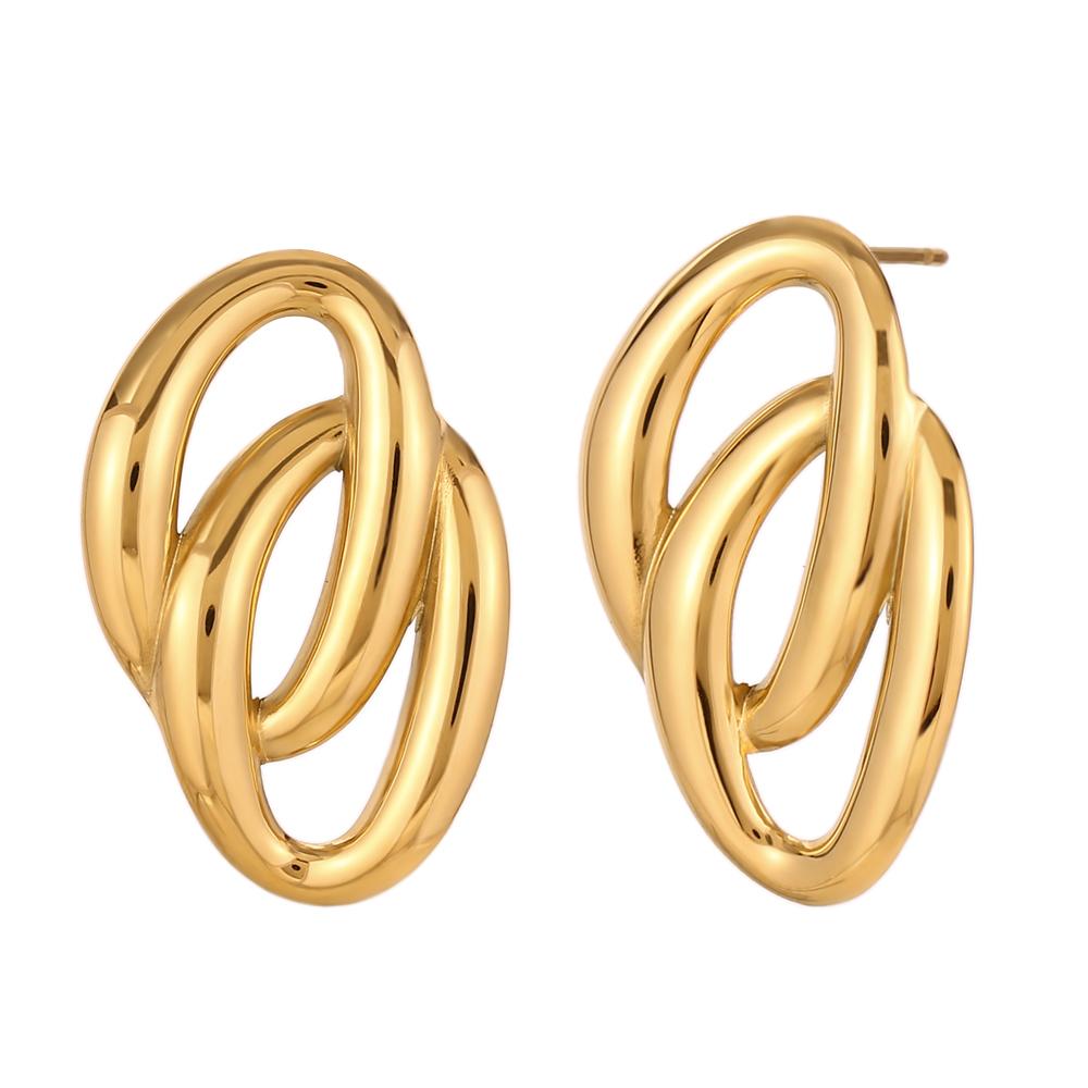 Heleni Gold Stainless-Steel Earrings 6