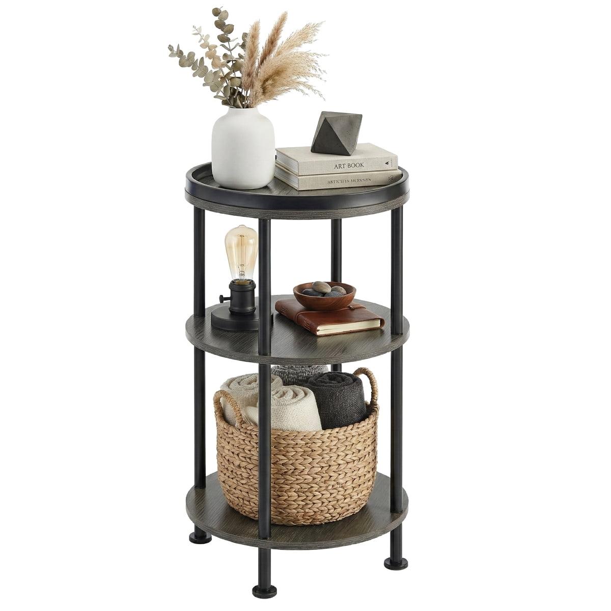 Modern 3-Tier Round Side Table - Furniture online Tanzania | GAMORA ONLINE