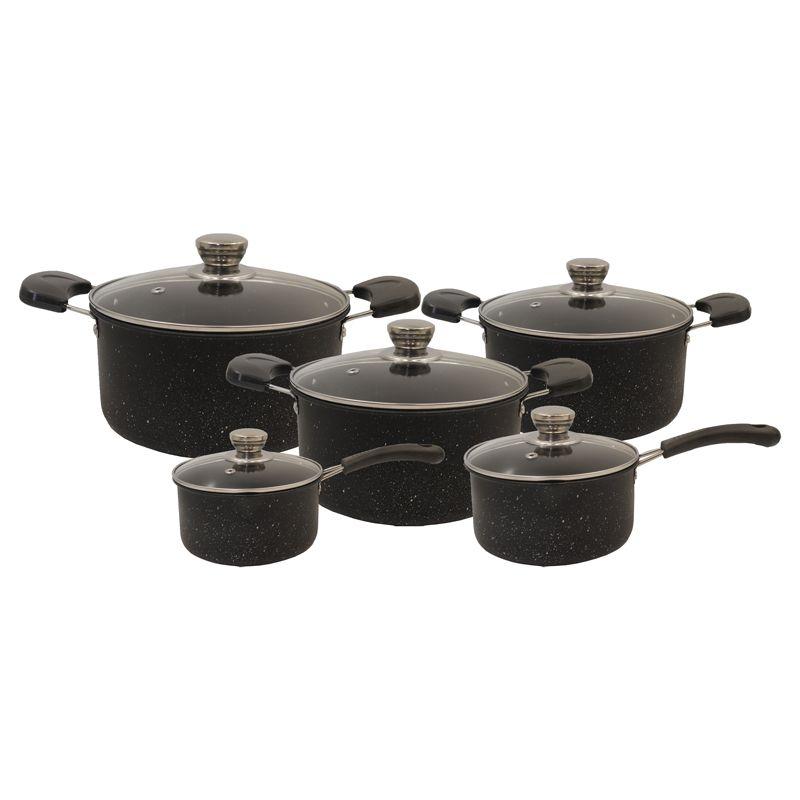 6-Piece Marble Non-Stick Cookware Set 3