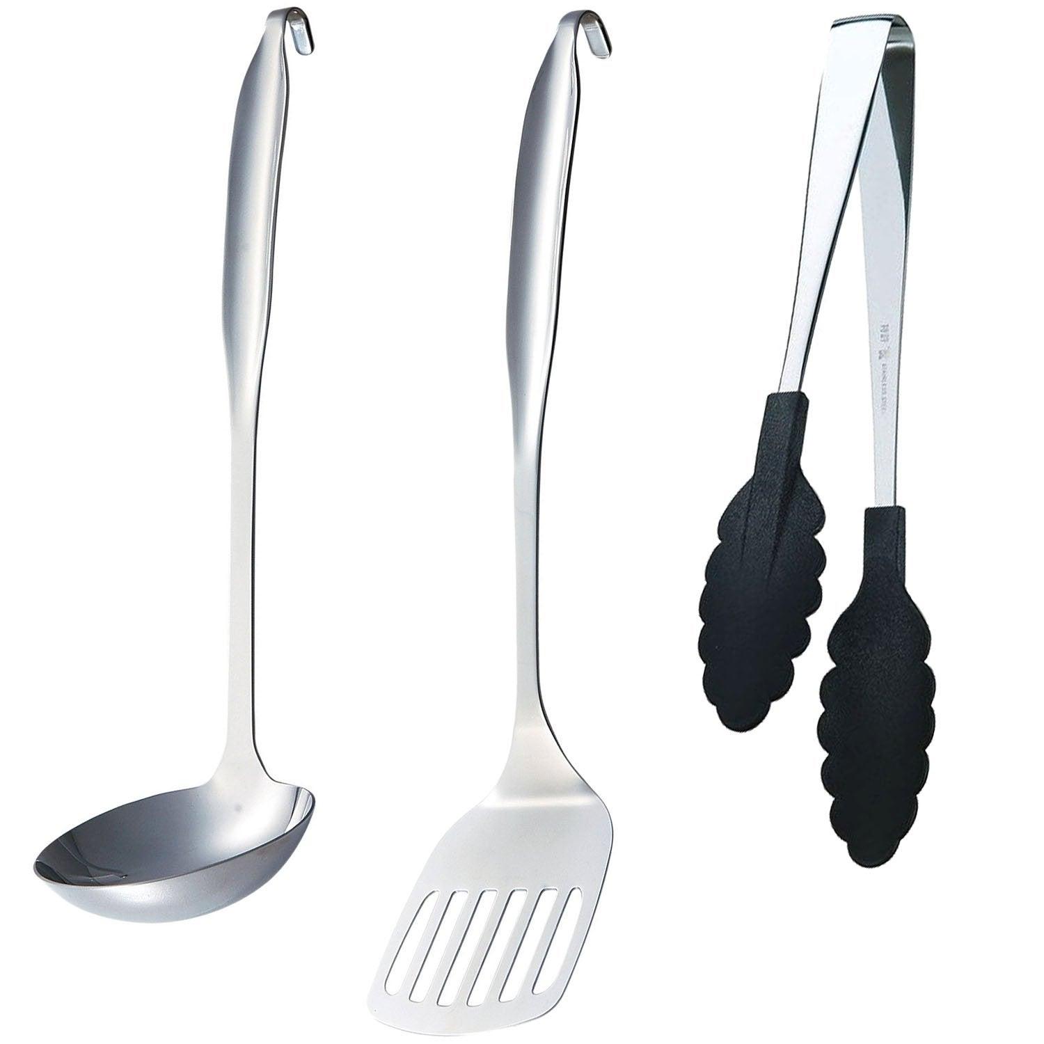Complete Stainless Steel Kitchen Utensils Set – 24 Pieces 2