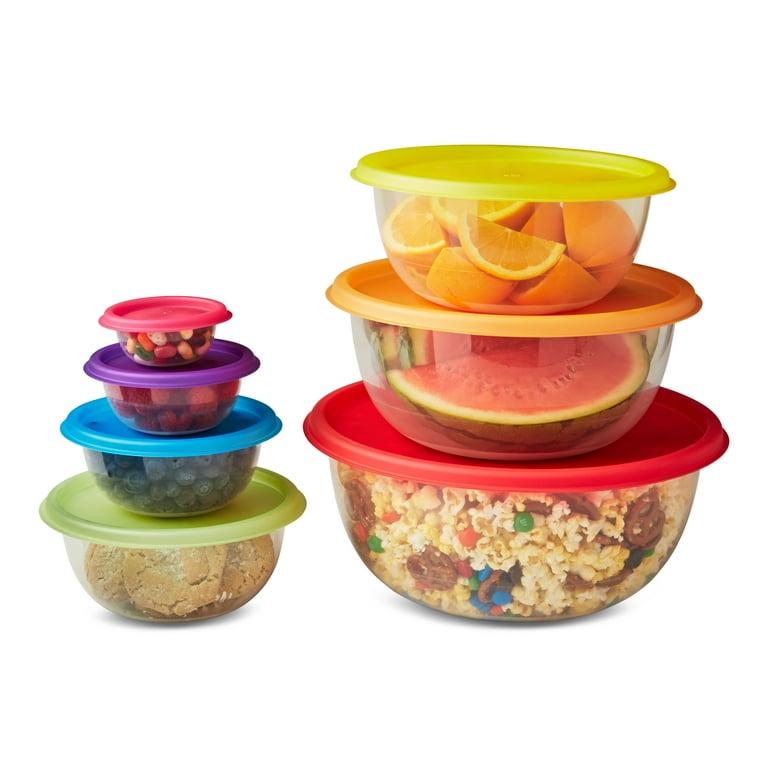 Plastic Food Storage Bowl Set 5