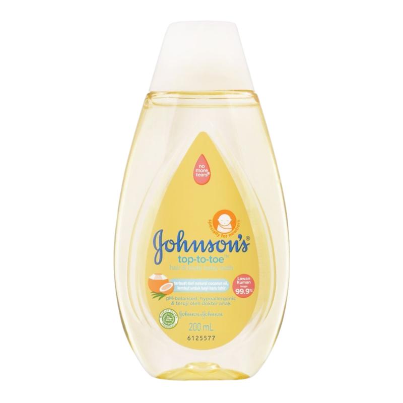 Johnson's Top-to-Toe Hair & Body Baby Bath — 200ml - Baby & Kids online Tanzania | GAMORA ONLINE