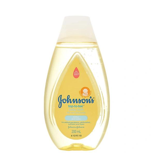 Johnson's Top-to-Toe Hair & Body Baby Bath — 200ml 3