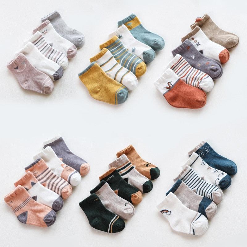 Baby Socks — 3 Pairs 4