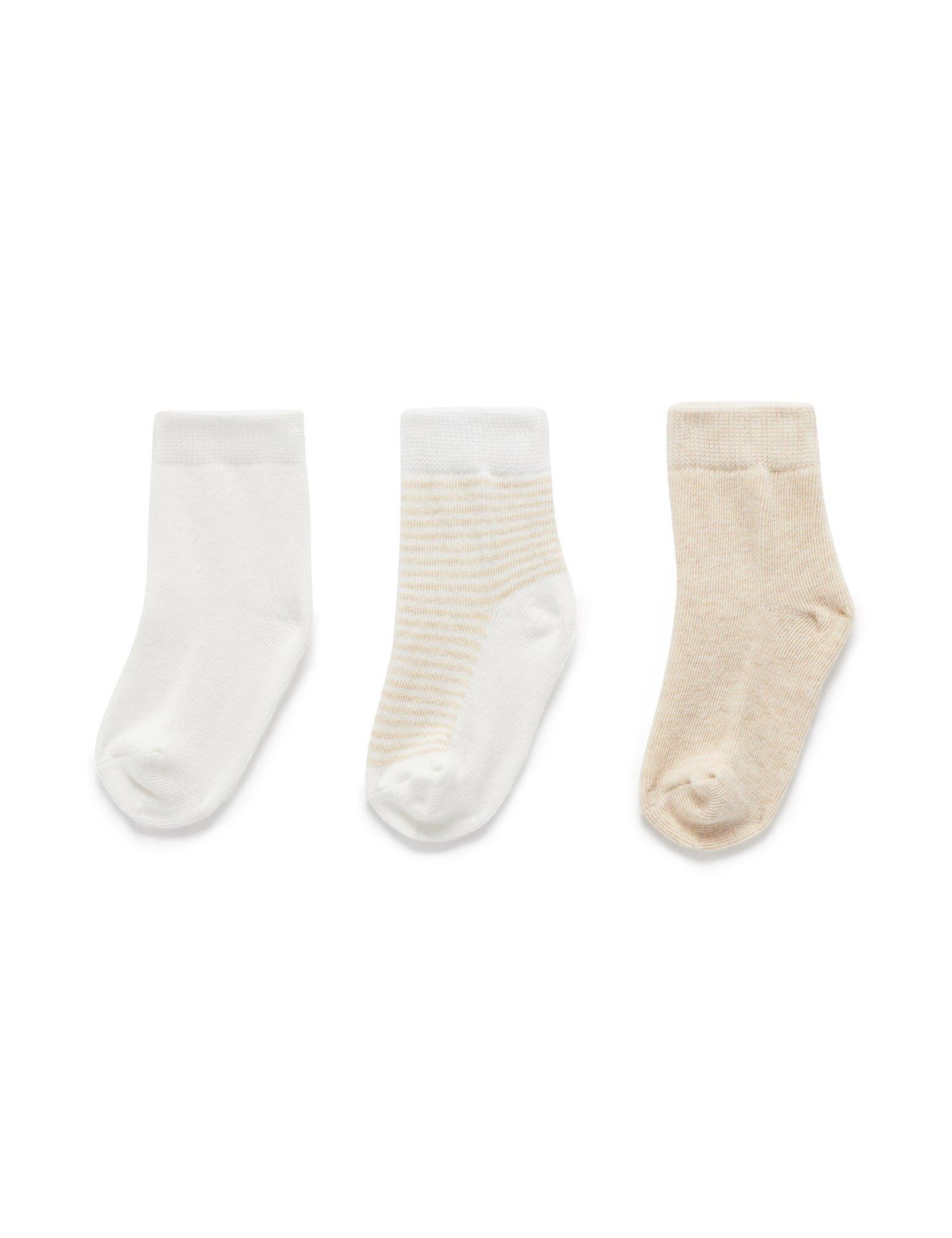 Baby Socks — 3 Pairs 6