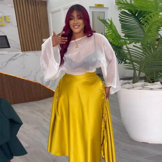 Silk Skirt 6