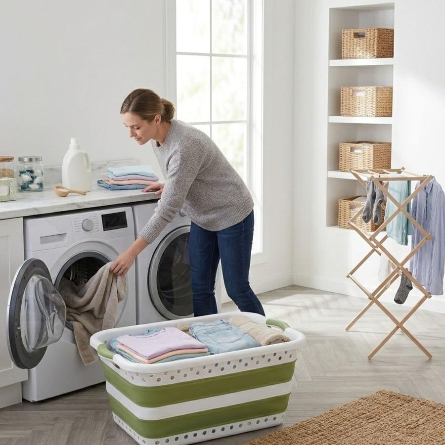 Foldable Laundry Basket 2