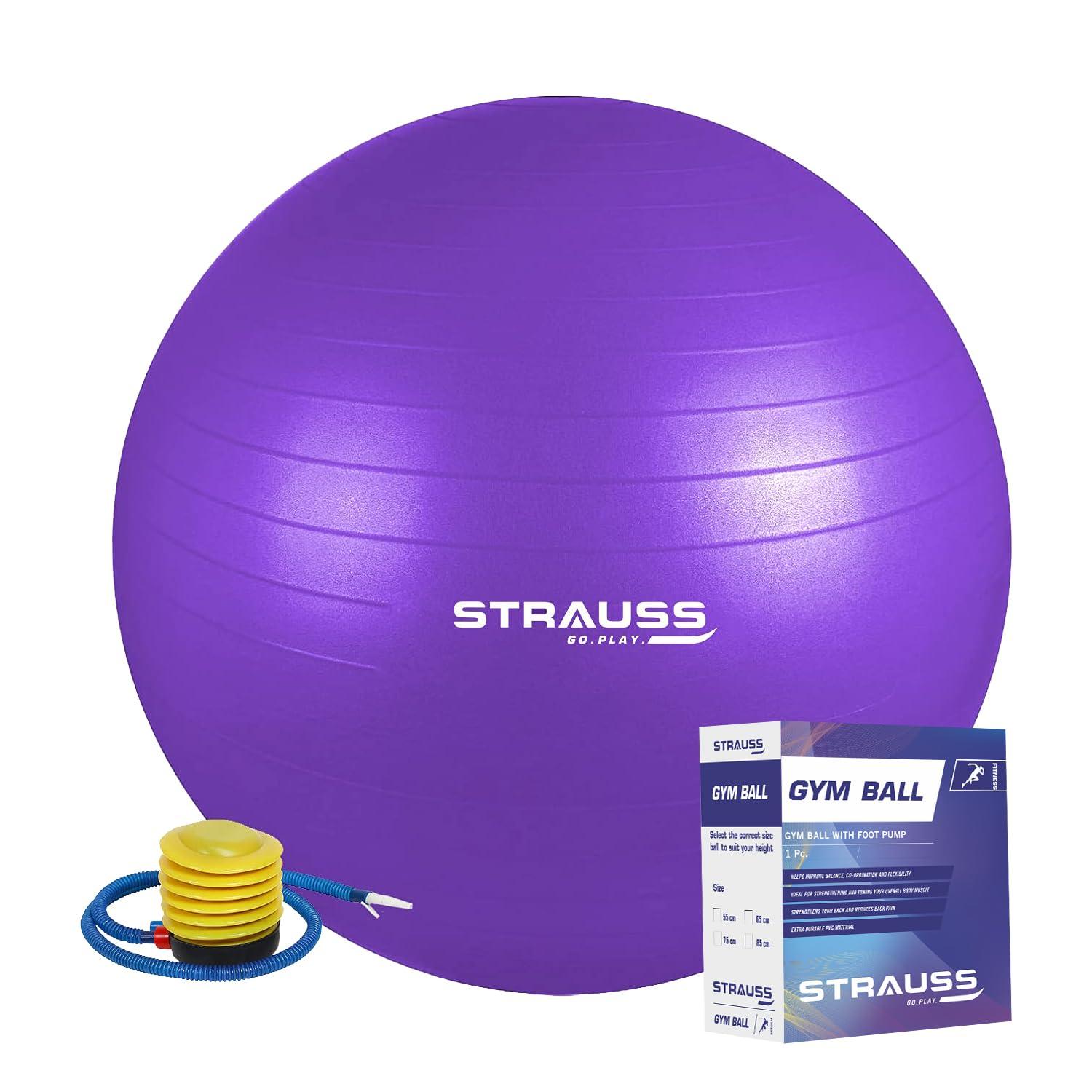 Yoga & Fitness Ball with Foot Pump 3