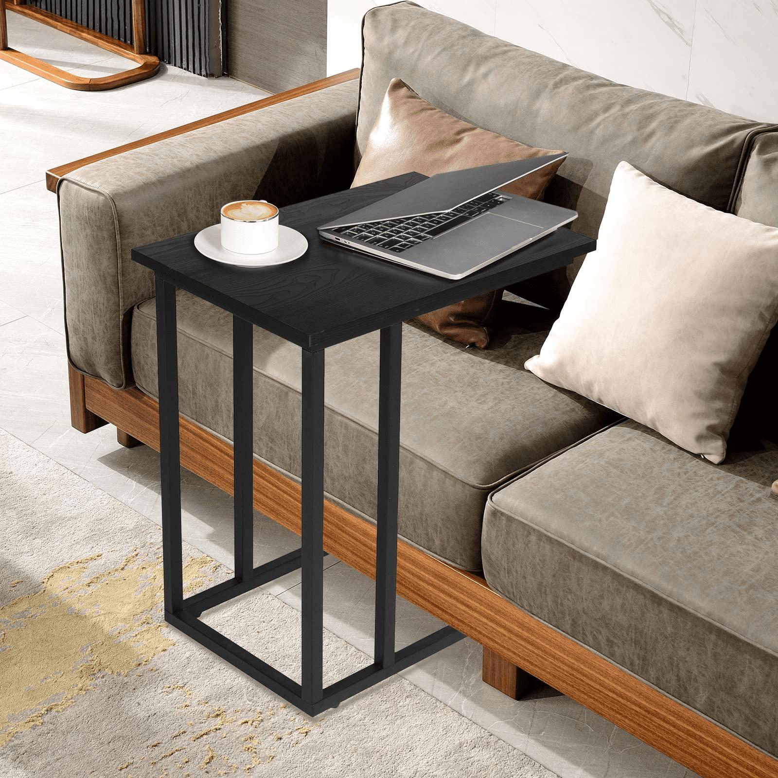 Modern C-Shaped Side Table 3