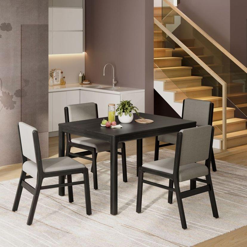 4-Seater Dining Table Set 8