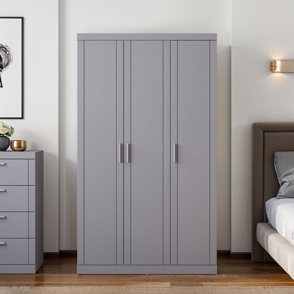 3-Door Modern Wardrobe - Furniture online Tanzania | GAMORA ONLINE