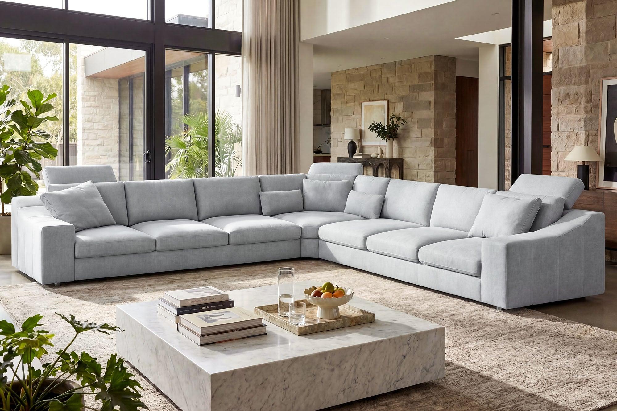 L-Shaped Corner Sofa 7