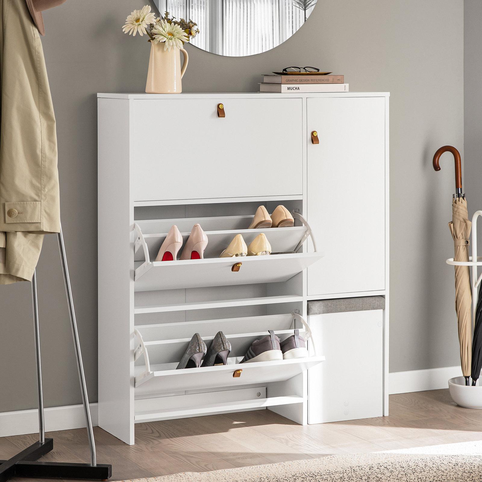 Wooden Shoe Cabinet 6