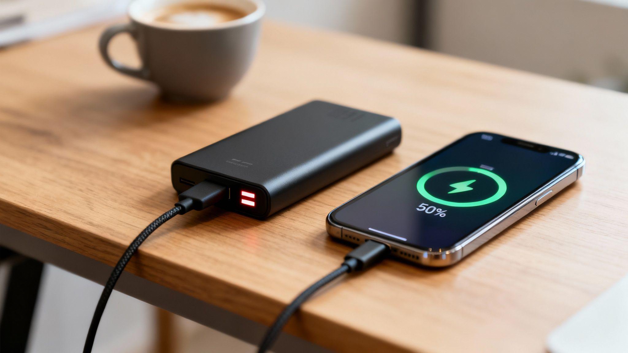 10,000mAh Fast-Charging Power Bank 6