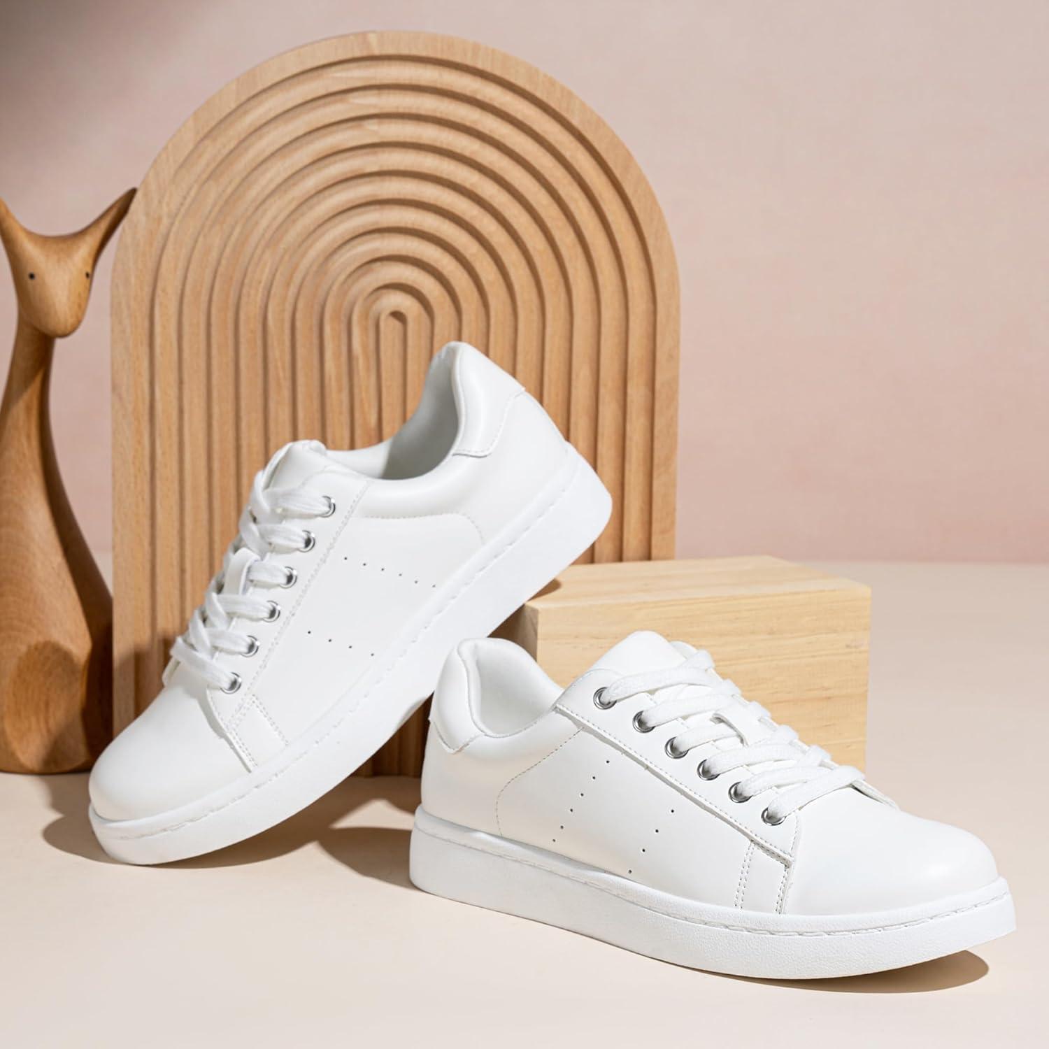Women's Classic White Sneakers 2