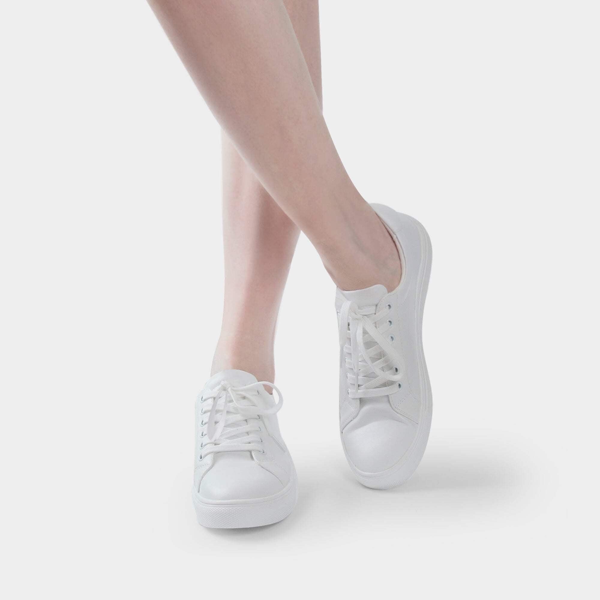 Women's Classic White Sneakers 3