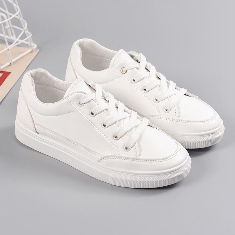 Women's Classic White Sneakers 4