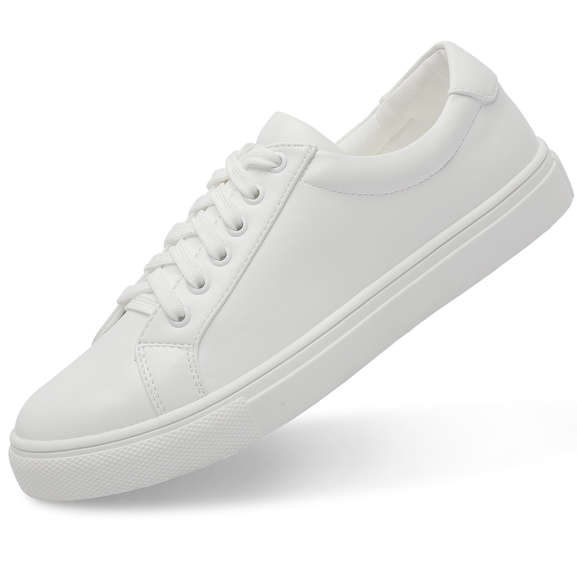 Women's Classic White Sneakers 5