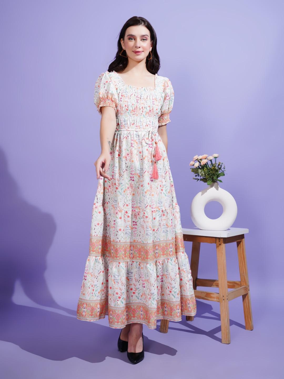 Women's Floral Maxi Dress 2