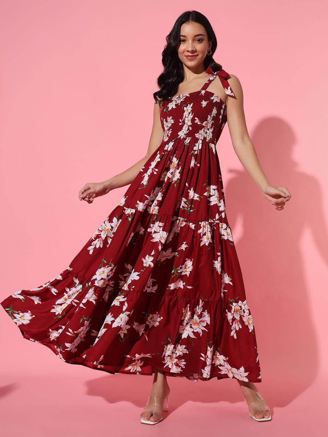 Women's Floral Maxi Dress 6
