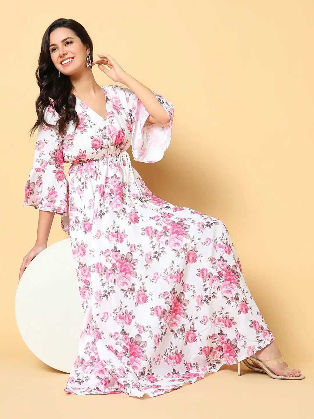 Women's Floral Maxi Dress 7