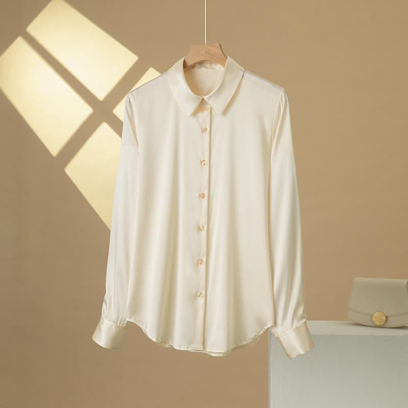 Women's Classic Satin Blouse 2