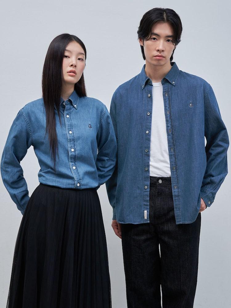 Classic Denim Shirt — Old School 2