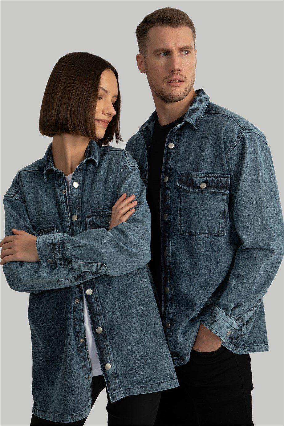 Classic Denim Shirt — Old School 3