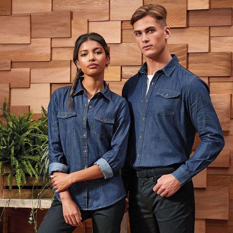Classic Denim Shirt — Old School 5
