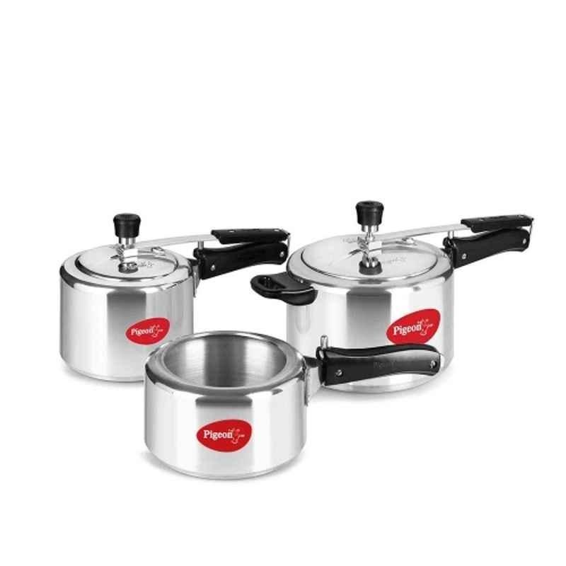 Pigeon Aluminium Pressure Cooker Set 2