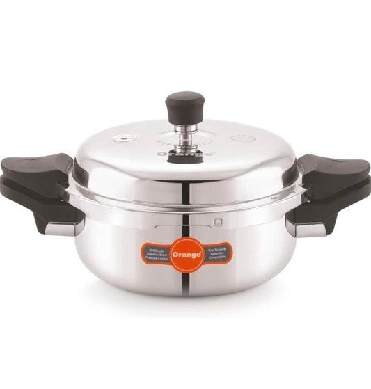 Orange Elegant Handi Pressure Cooker 3.5L 4