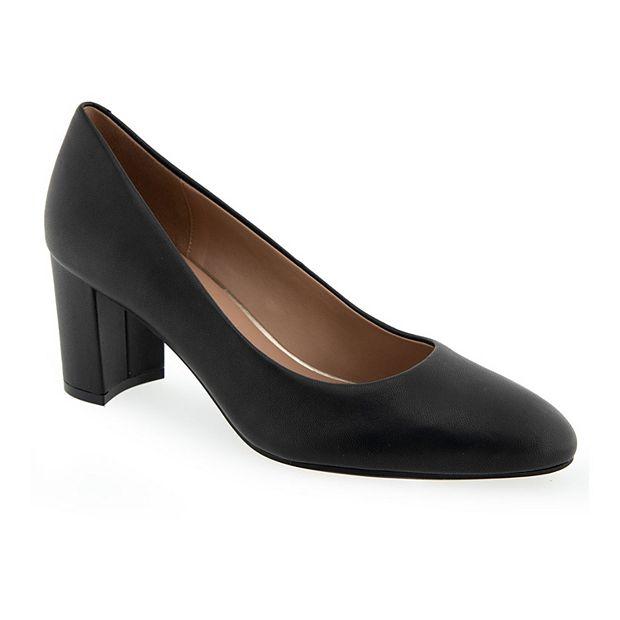 Classic Block-Heel Pumps 6