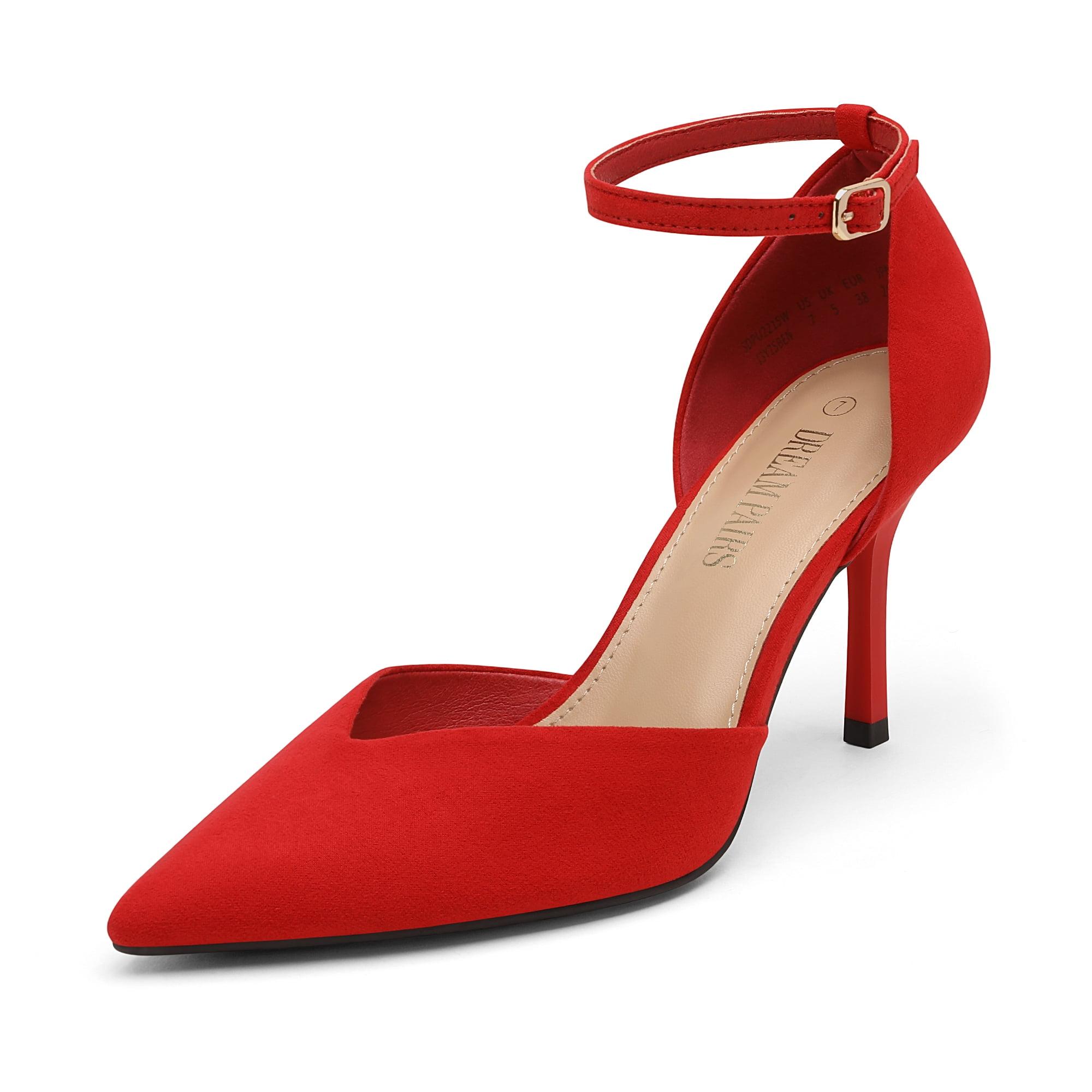 Pointed-Toe Ankle-Strap Heels 4