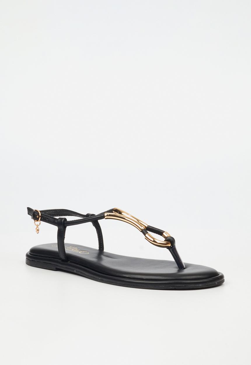 Fashion Gold-Detail Sandals - Shoes online Tanzania | GAMORA ONLINE