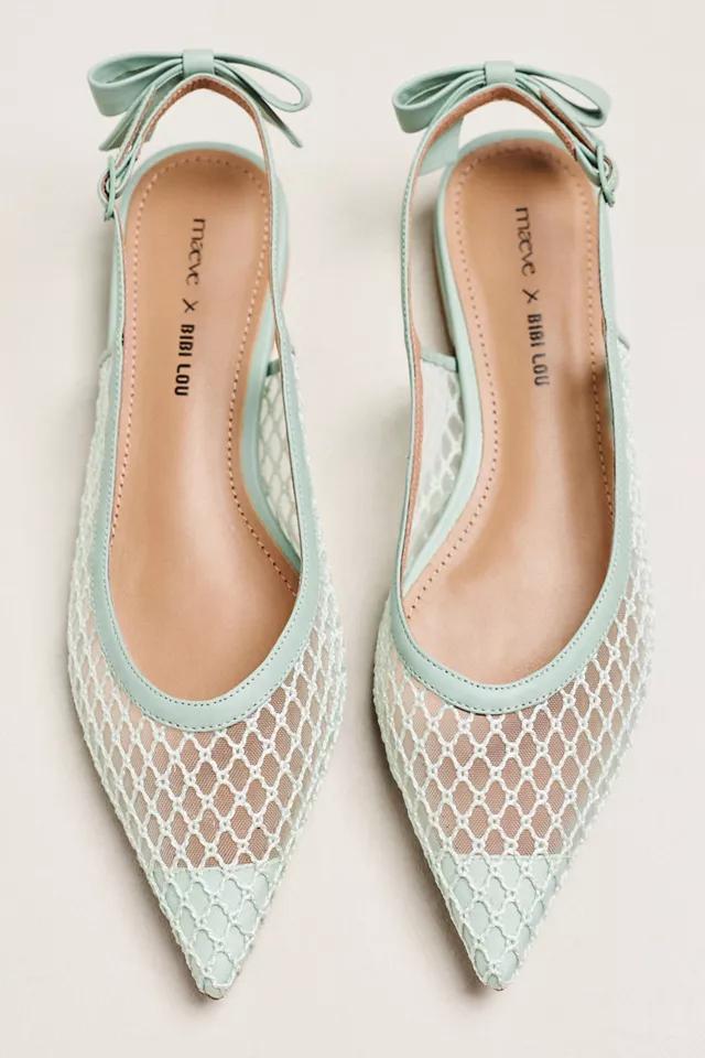 Women’s Mesh Pointed-Toe Flats 4