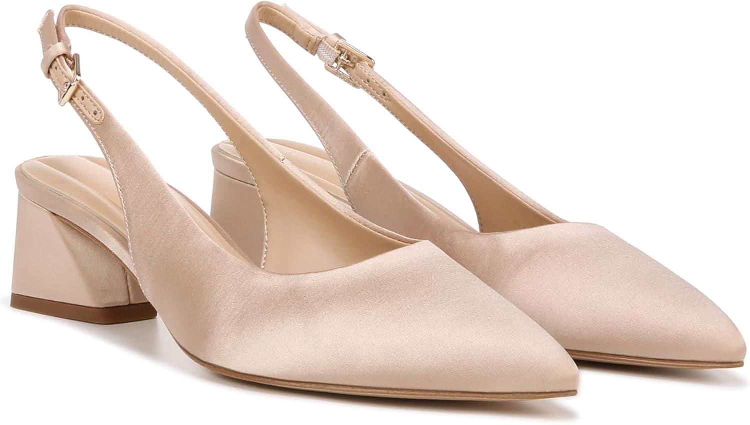 Women’s Elegant Closed-Toe Slingback Heels 3
