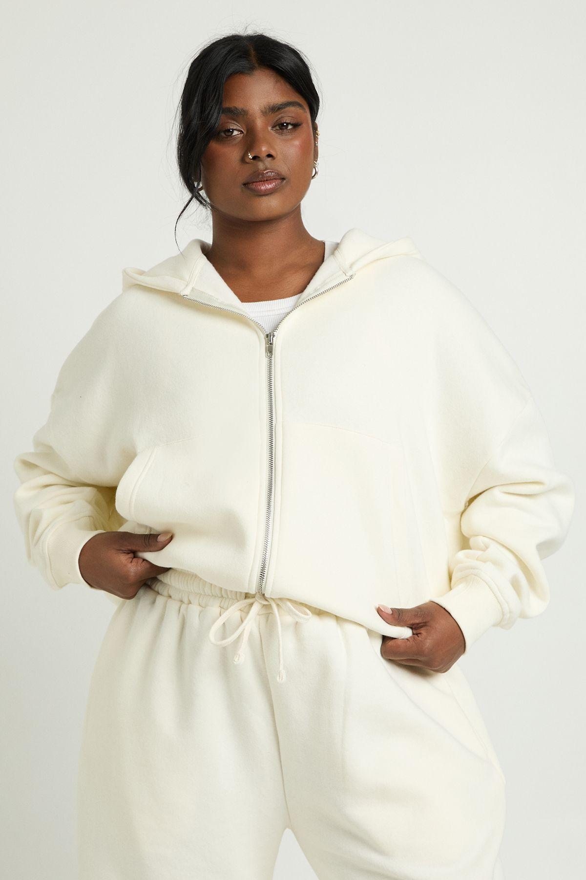 Women's Oversized Zip-Up Hoodie - Women's Fashion online Tanzania | GAMORA ONLINE