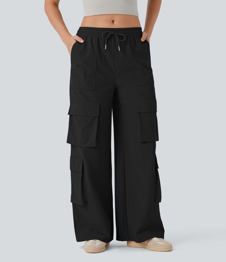 Women's Wide-Leg Cargo Pants 3