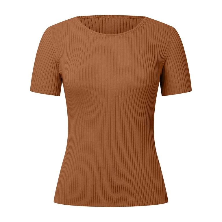 Women's Ribbed Stretch Knit Top 3