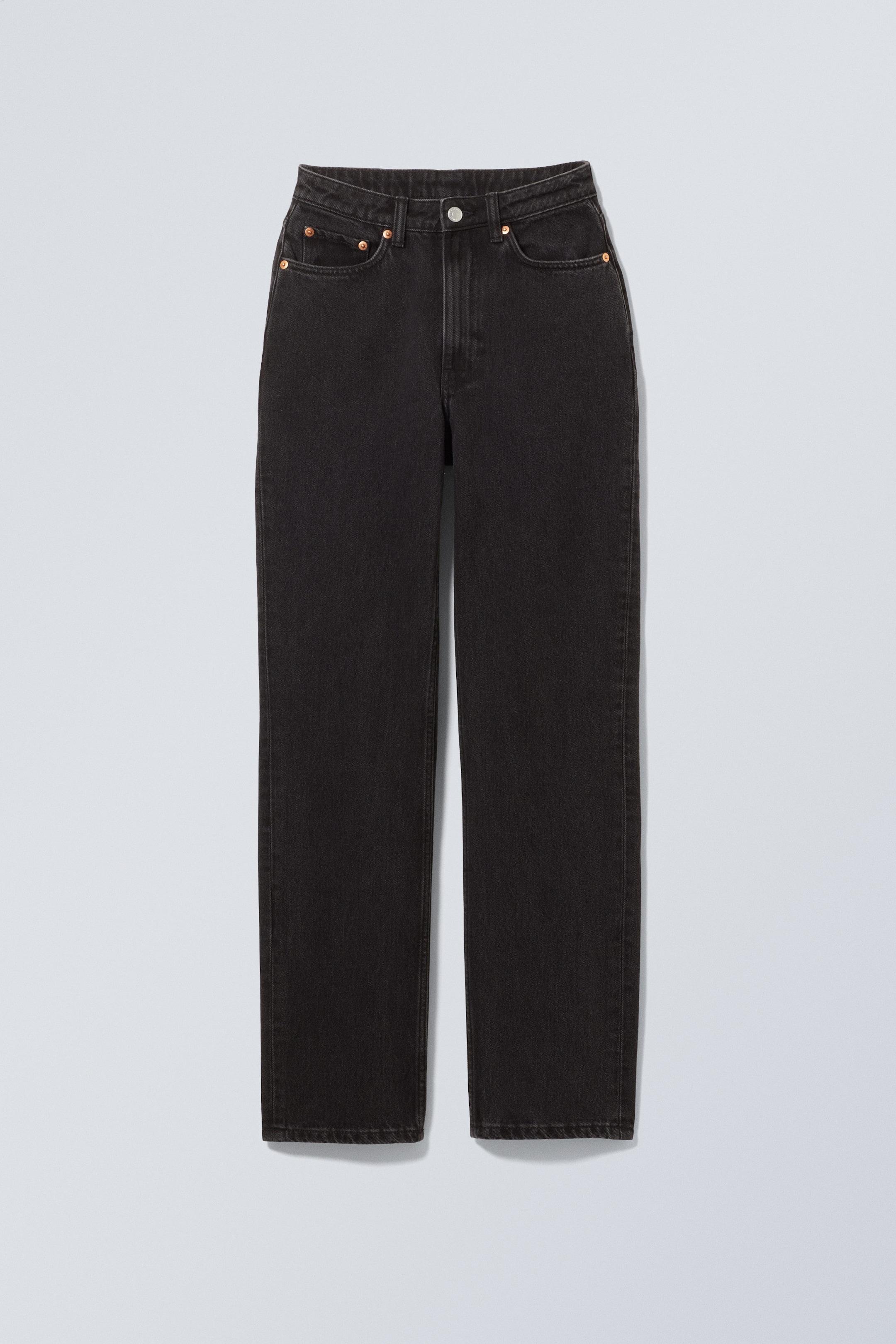 Women's High-Waist Straight-Leg Jeans 2