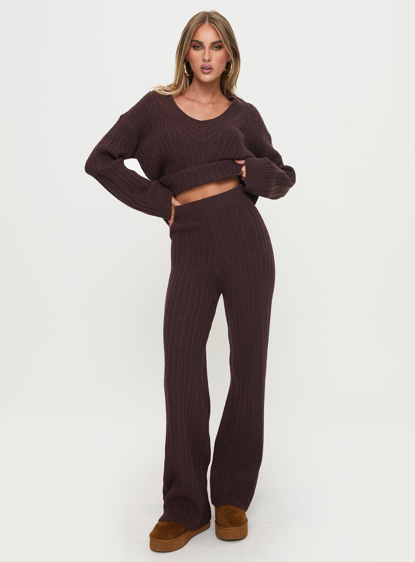Women's Ribbed Knit Two-Piece Set - Women's Fashion online Tanzania | GAMORA ONLINE