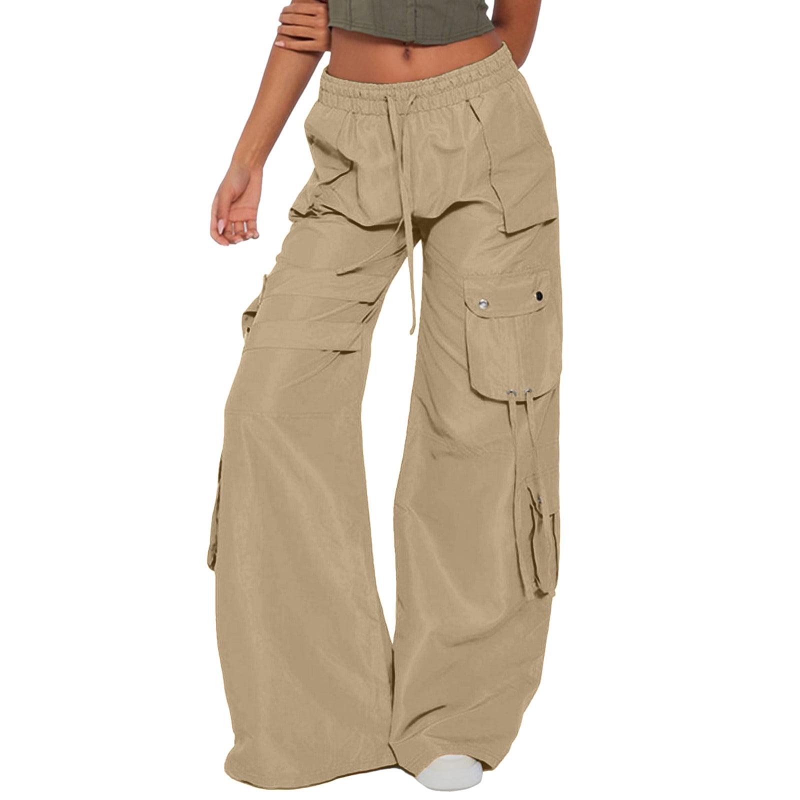 Women's Multi-Pocket Cargo Pants 7