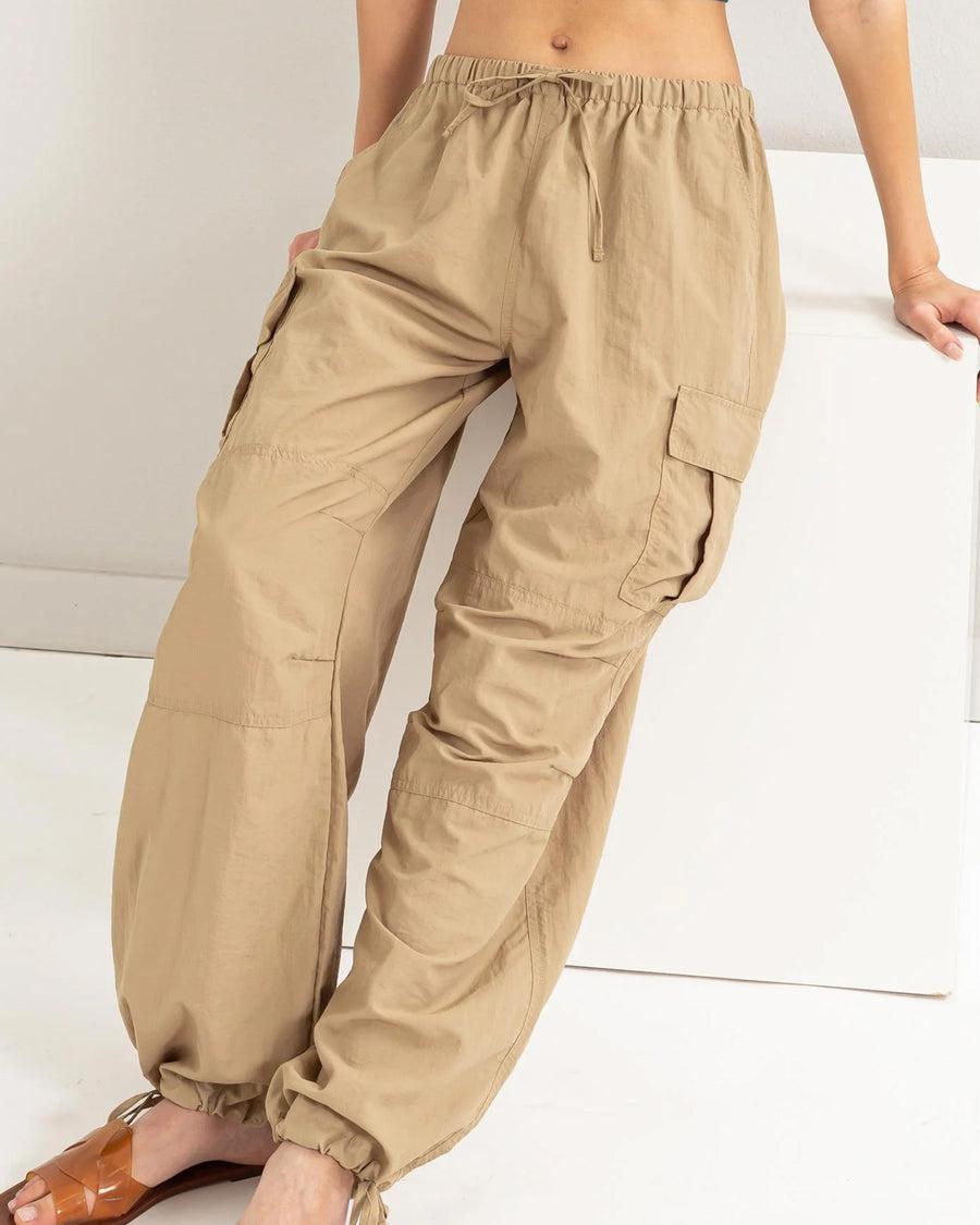 Women's Parachute Cargo Pants 3