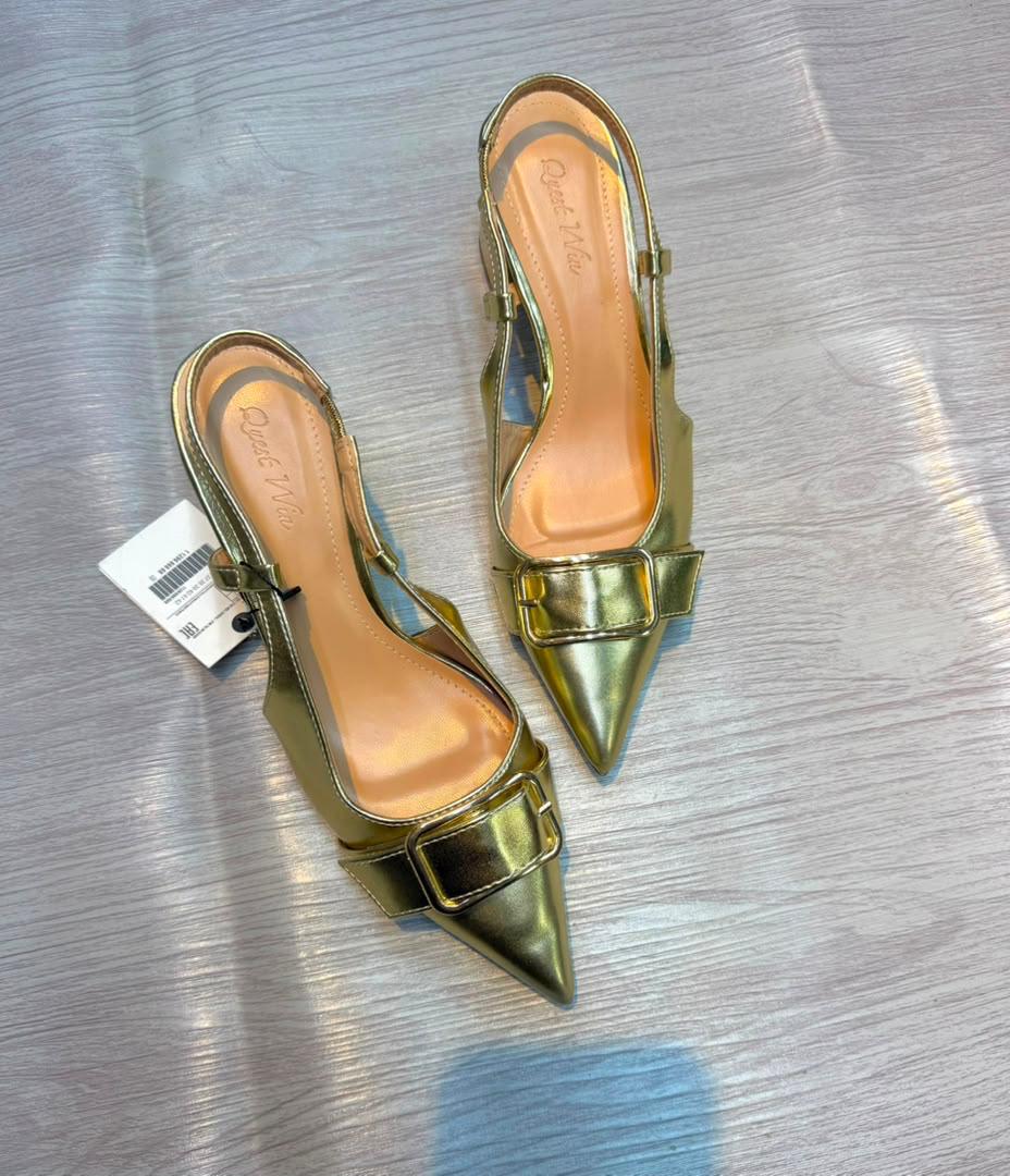 Quest Win Women's Slingback Heels 2